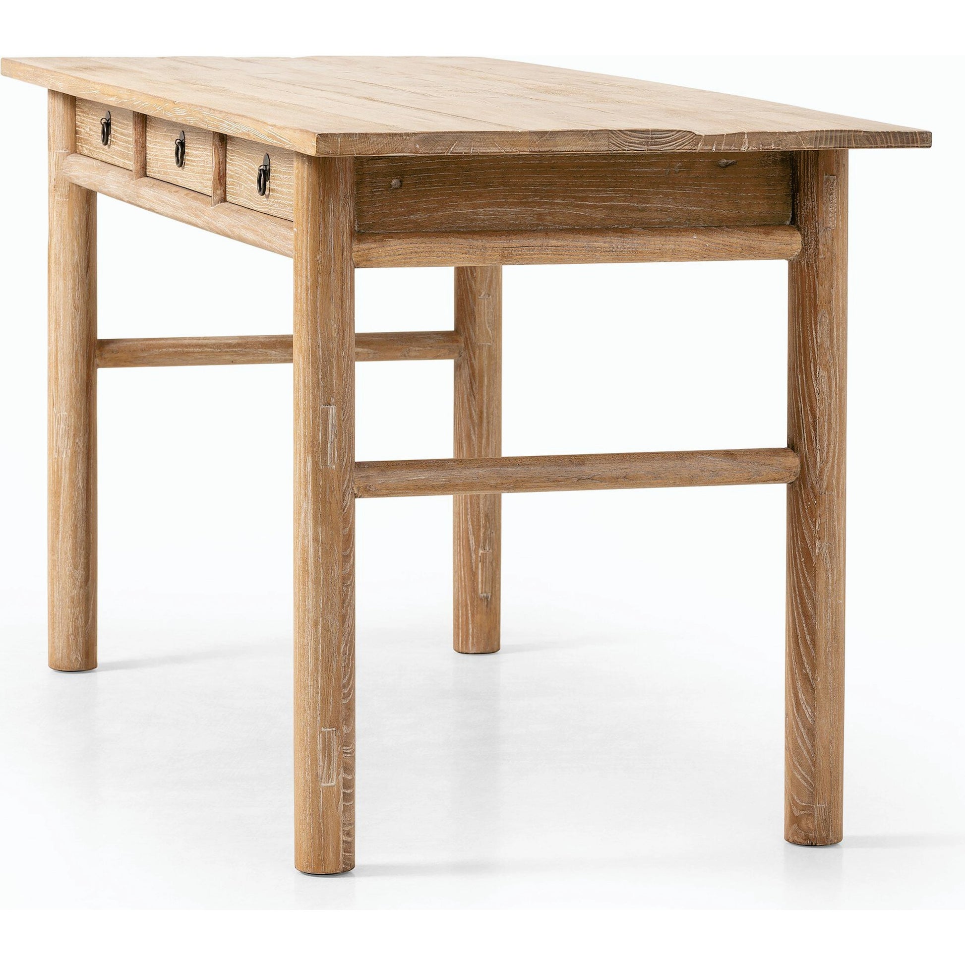 Griffith Desk by Four Hands in whitewash. Made from unique in a modern style.