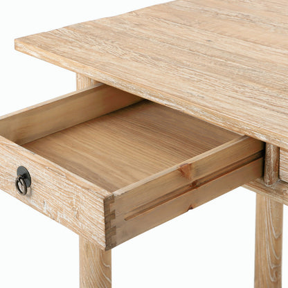 Griffith Desk by Four Hands in whitewash. Made from unique in a modern style.