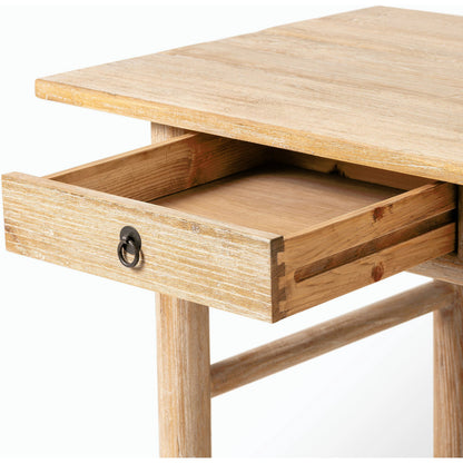 Griffith Desk by Four Hands in whitewash. Made from unique in a modern style.