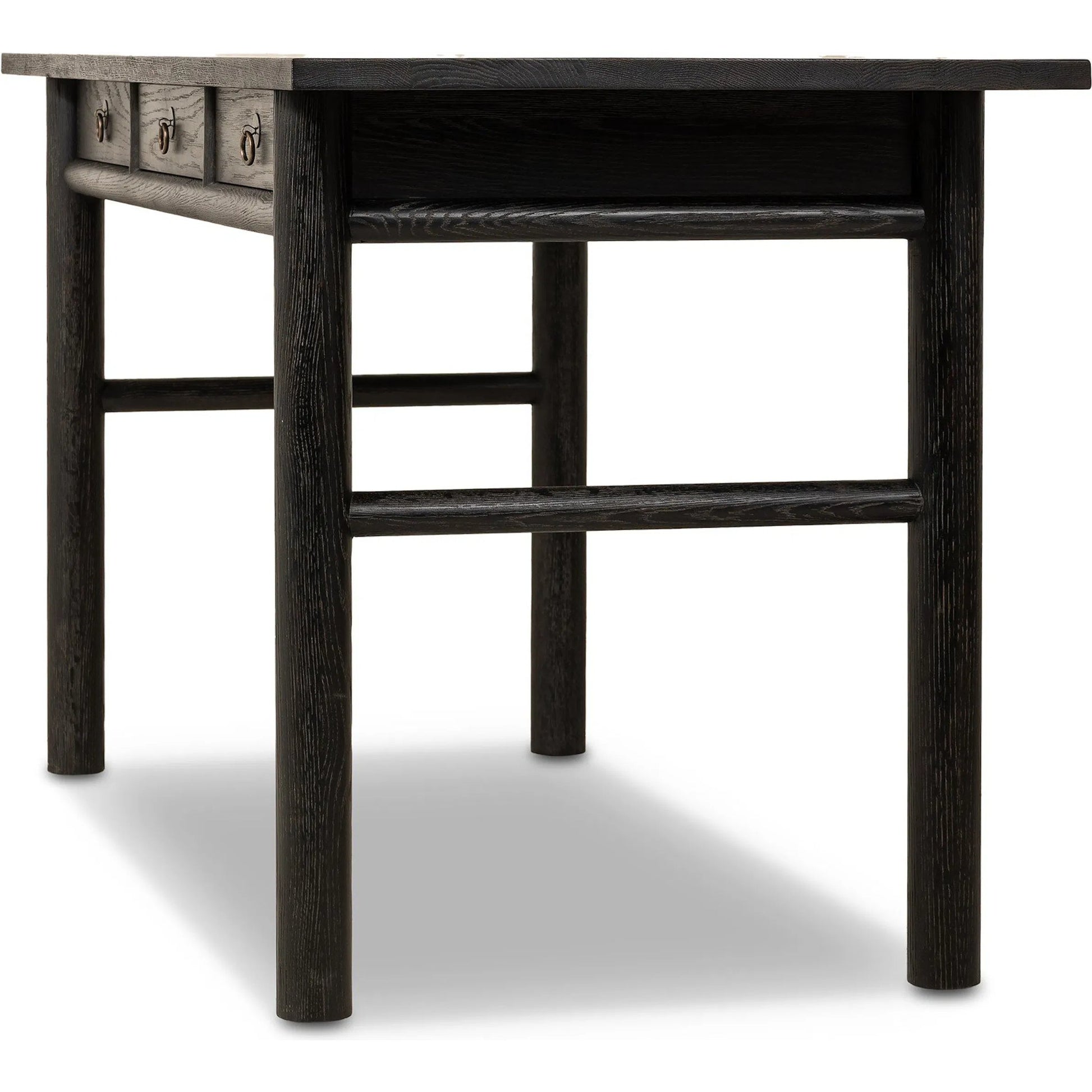 Griffith Desk by Four Hands in whitewash. Made from unique in a modern style.