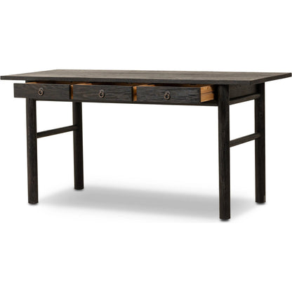 Griffith Desk by Four Hands in whitewash. Made from unique in a modern style.
