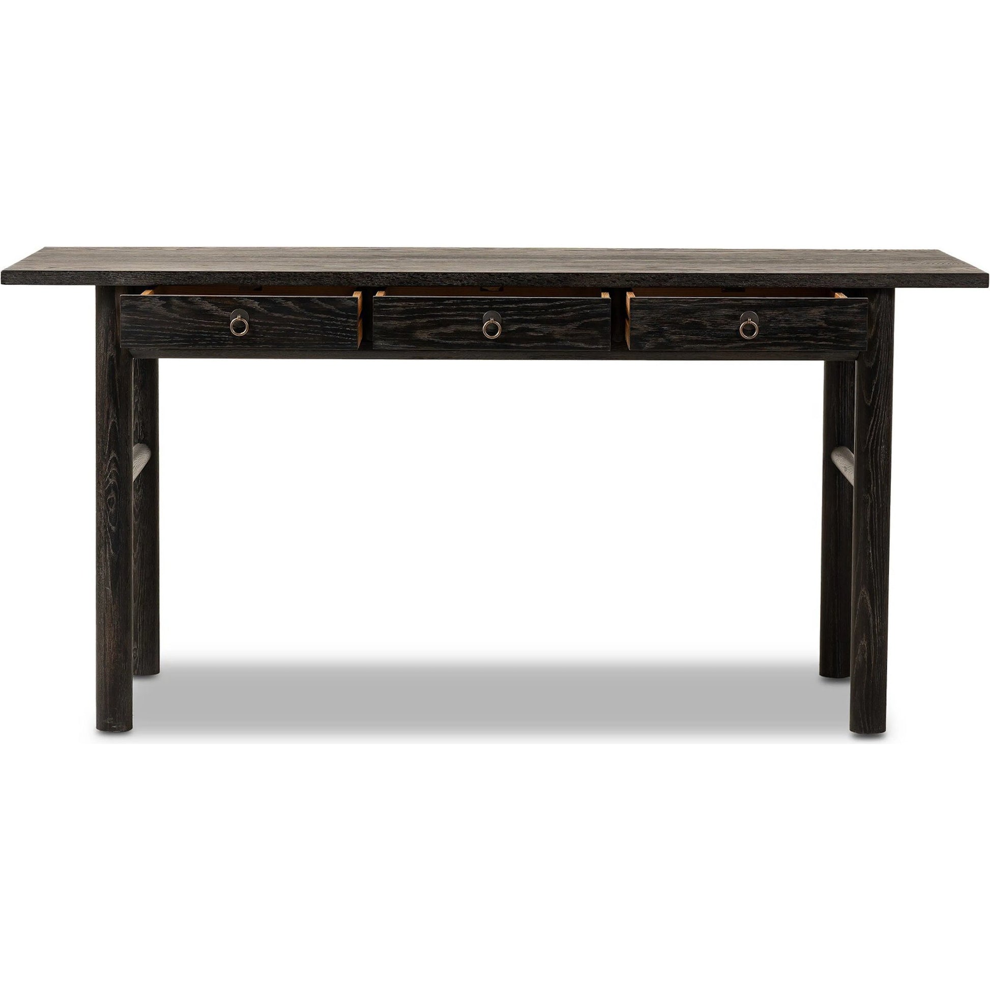 Griffith Desk by Four Hands in whitewash. Made from unique in a modern style.