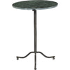 Hunter Green Marble, Raw Black Iron