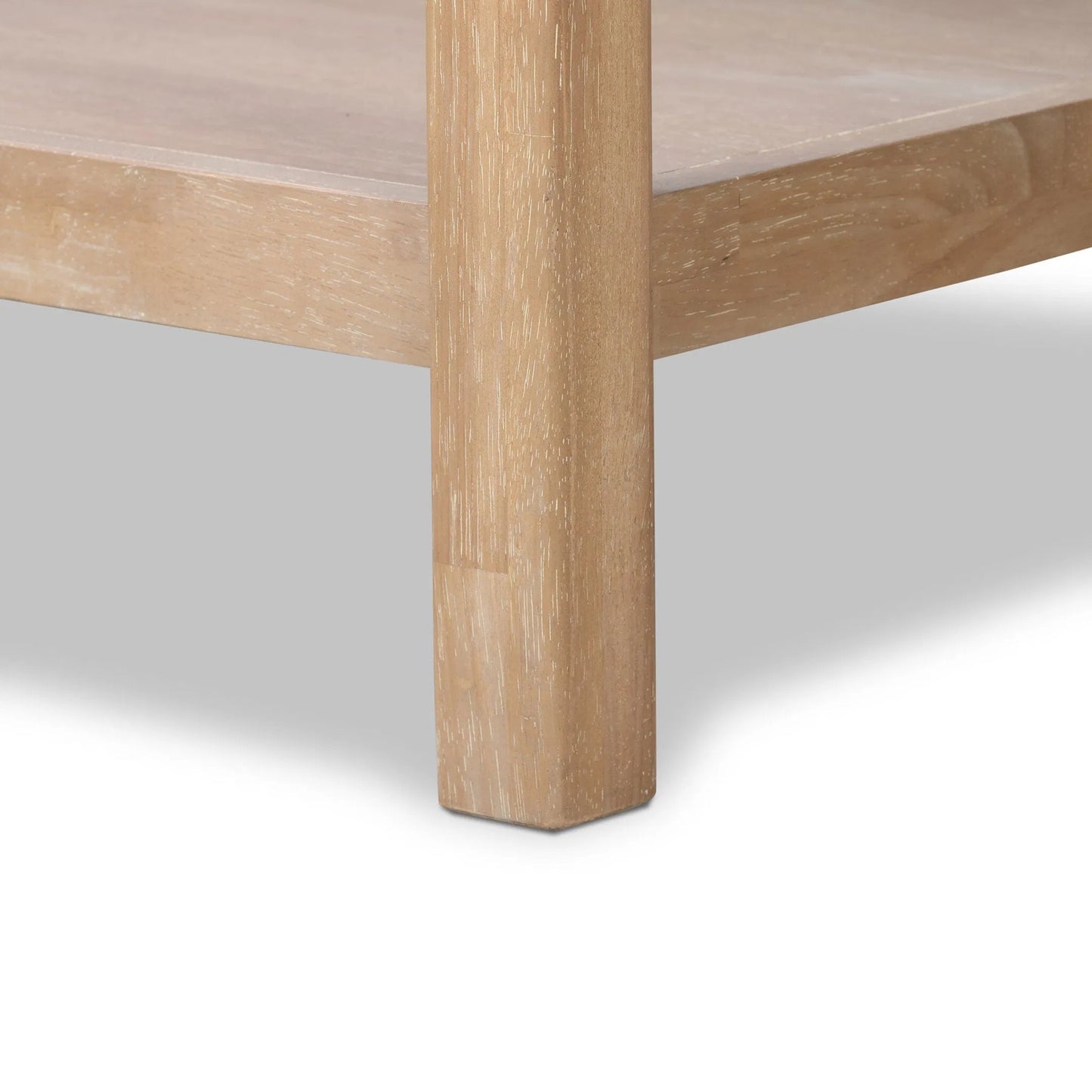 007 SI-2257104 | Closeup | Dulane Bar Cabinet by Four Hands in light natural parawood veneer. Made from parawood veneer, cane, engineered hardwood in a transitional style.