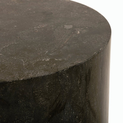 Kramer End Table by Four Hands in bluestone. Made from bluestone, poplar plywood in a modern style.
