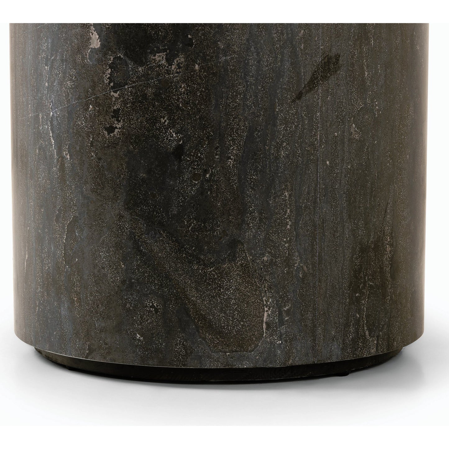 005 SI-2158265 | Closeup | Kramer End Table by Four Hands in bluestone. Made from bluestone, poplar plywood in a modern style.