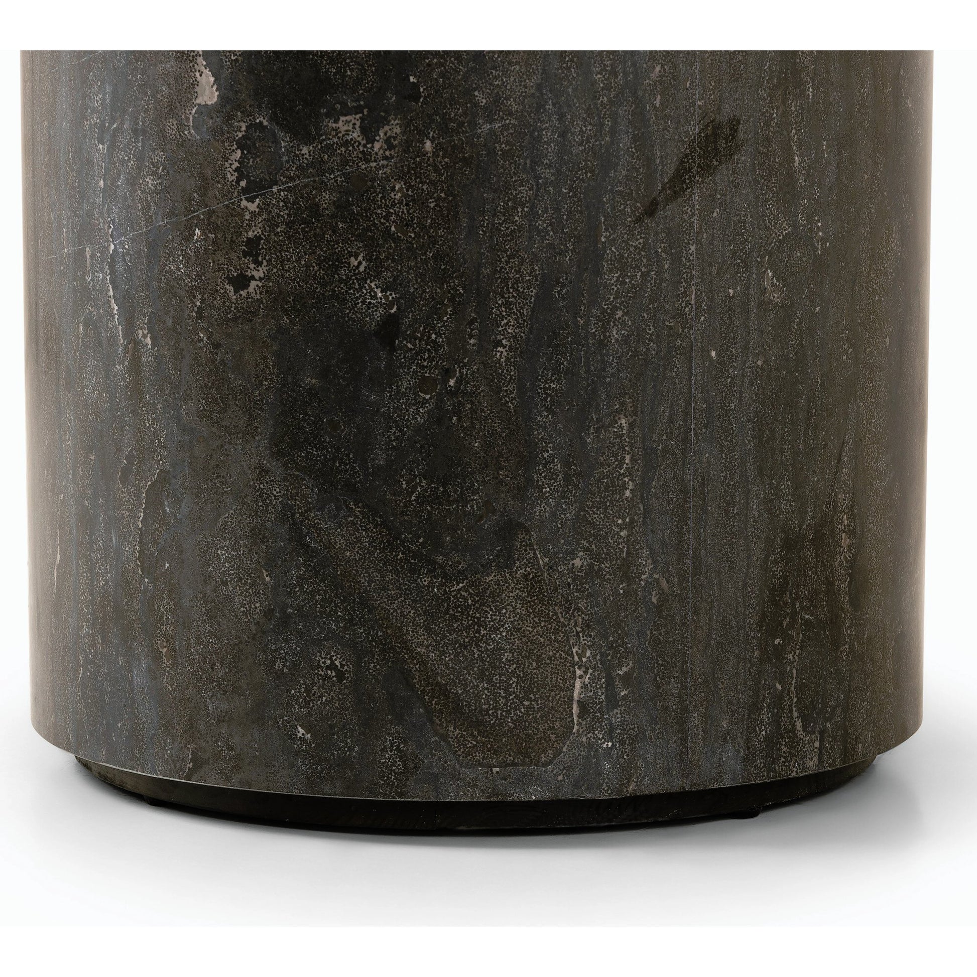 Kramer End Table by Four Hands in bluestone. Made from bluestone, poplar plywood in a modern style.