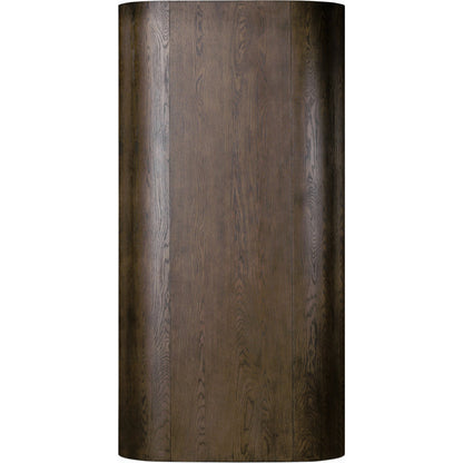Lockhart Bookcase by Four Hands in rubbed black oak solid, rubbed black veneer and rubbed black oak solid. Made from solid oak, oak veneer in a modern style.
