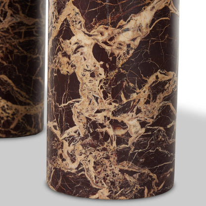 Zion Coffee Table by Four Hands. Made from solid marble, engineered hardwood in a modern style.