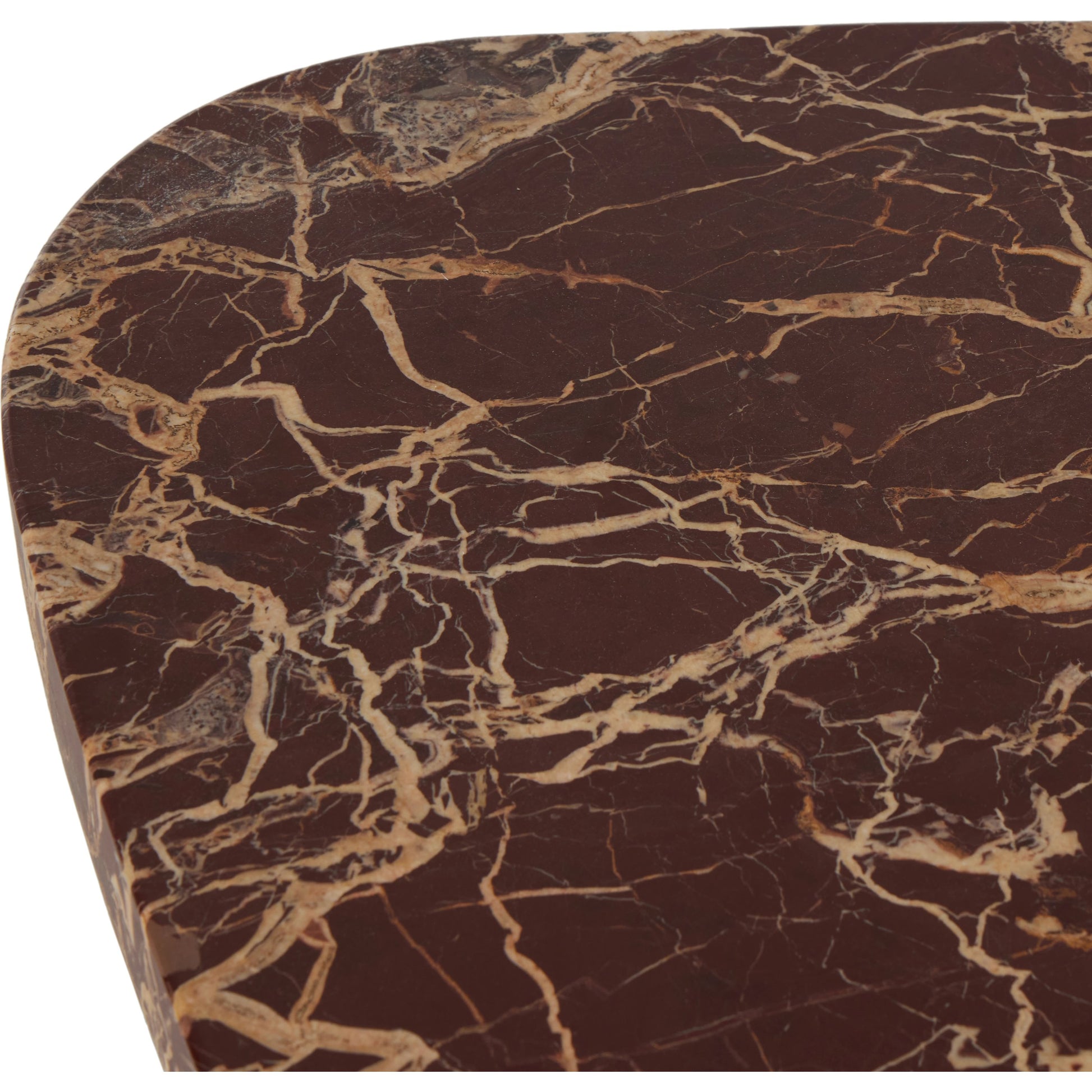 Zion Coffee Table by Four Hands. Made from solid marble, engineered hardwood in a modern style.