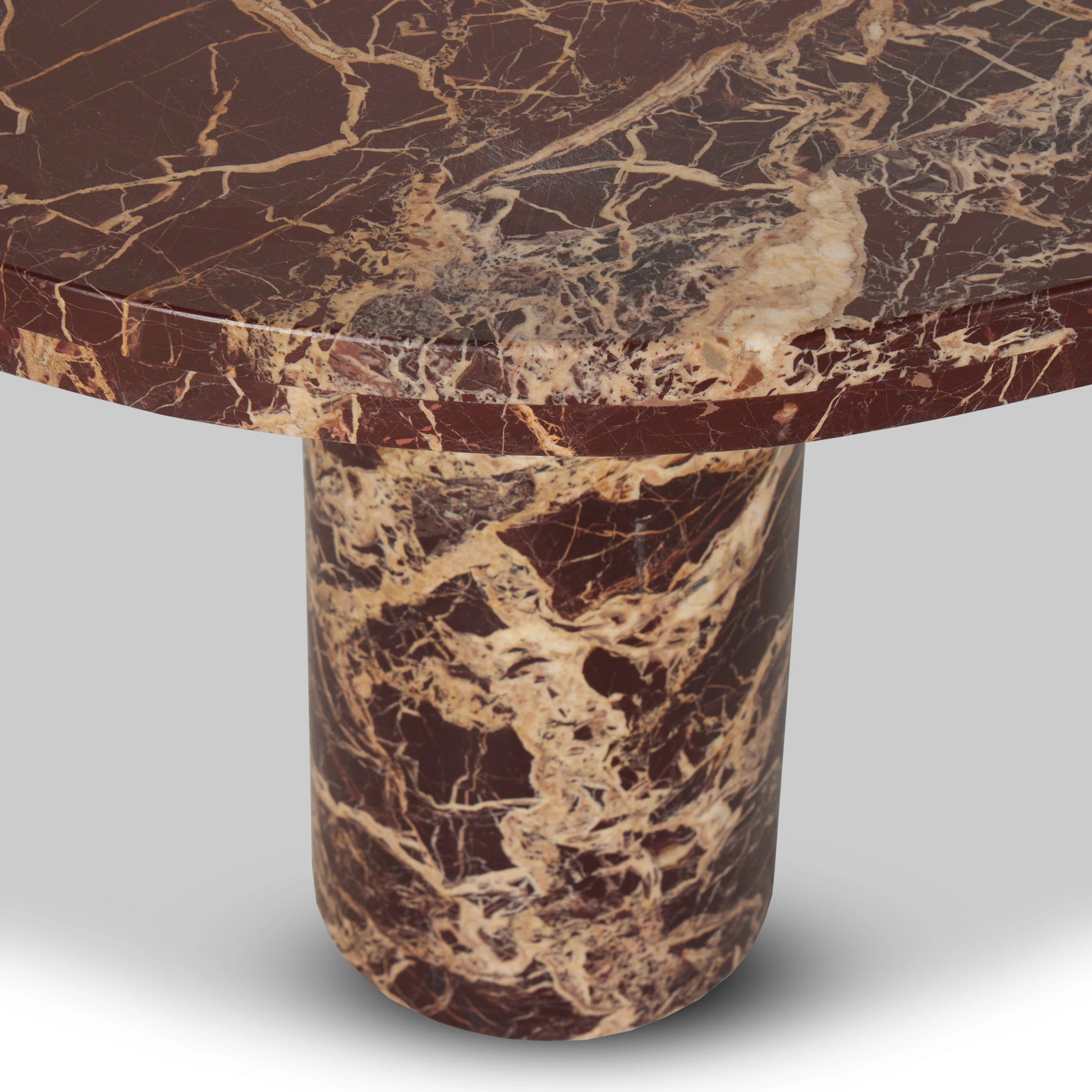 Zion Coffee Table by Four Hands. Made from solid marble, engineered hardwood in a modern style.