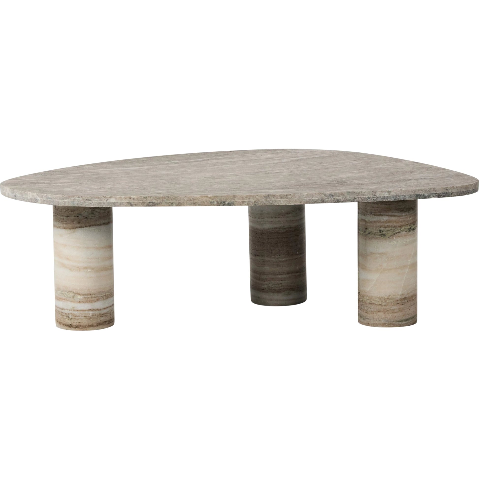 Zion Nesting Coffee Table by Four Hands in antique white marble. Made from solid marble in a unique style.