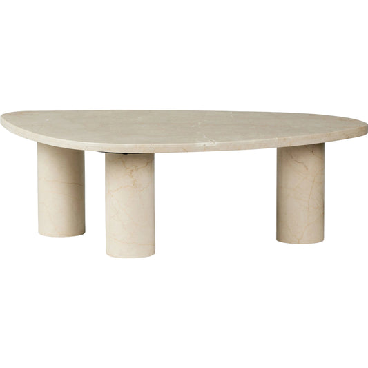Zion Coffee Table by Four Hands. Made from solid marble, engineered hardwood in a modern style.