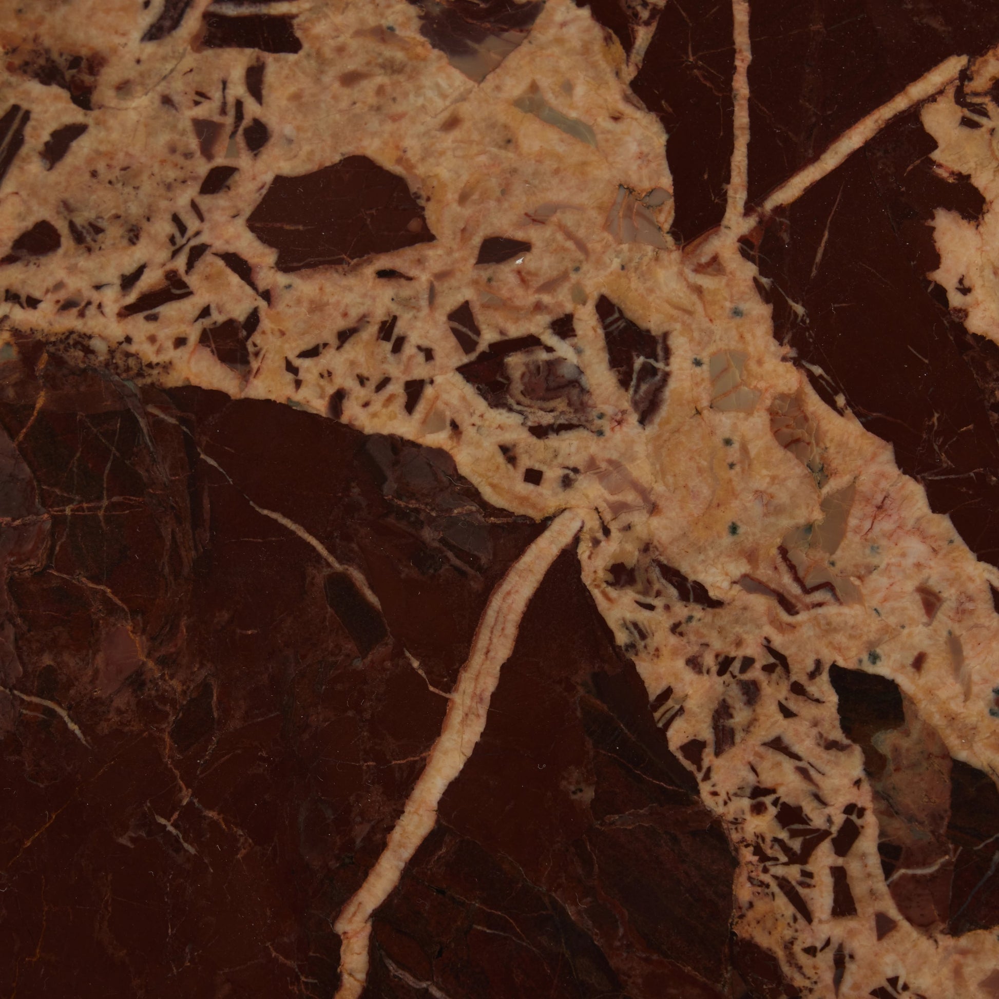 Zion Coffee Table by Four Hands. Made from solid marble, engineered hardwood in a modern style.