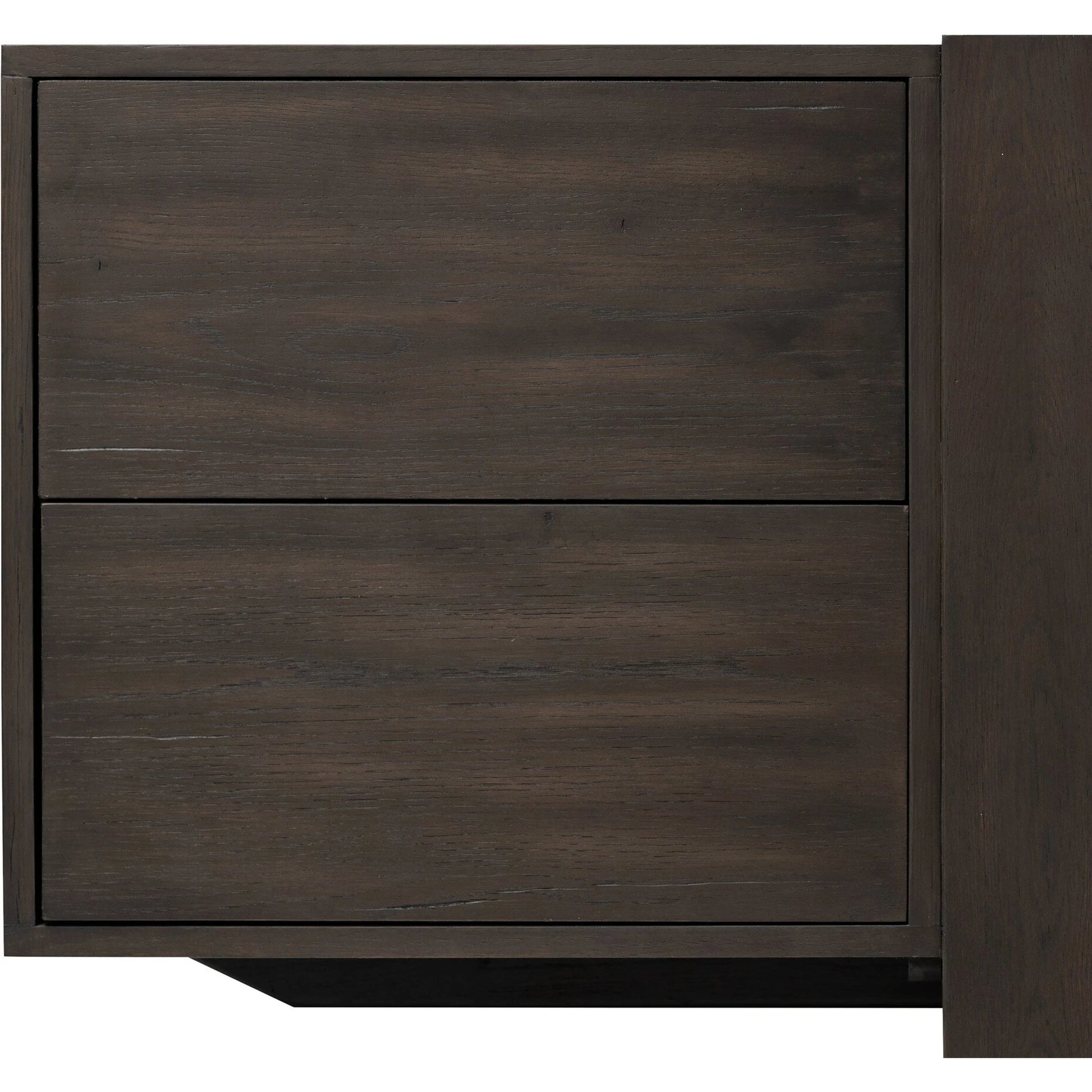Fisher Media Console by Four Hands. Made from thick oak veneer in a modern style.