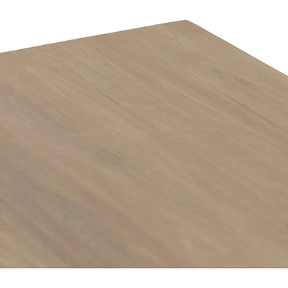 Isador Executive Desk by Four Hands. Made from solid poplar, top grain leather in a modern style.