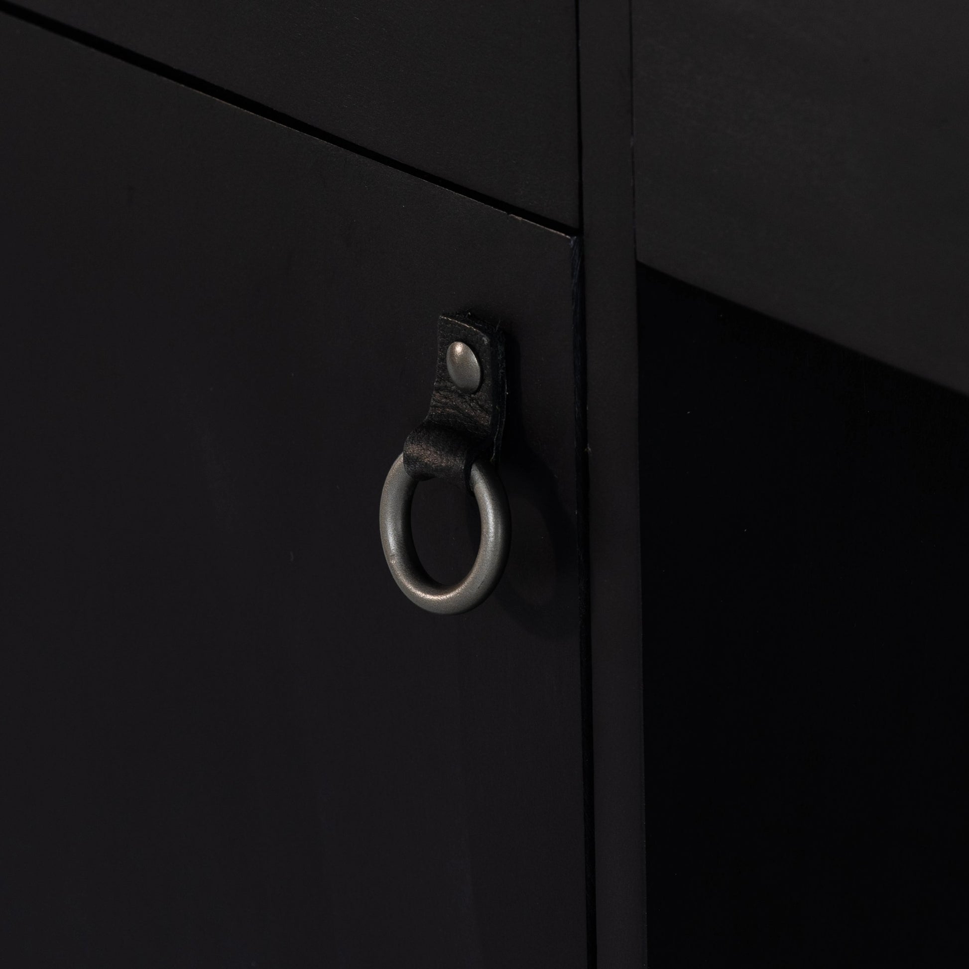 Isador Executive Desk by Four Hands. Made from solid poplar, top grain leather in a modern style.