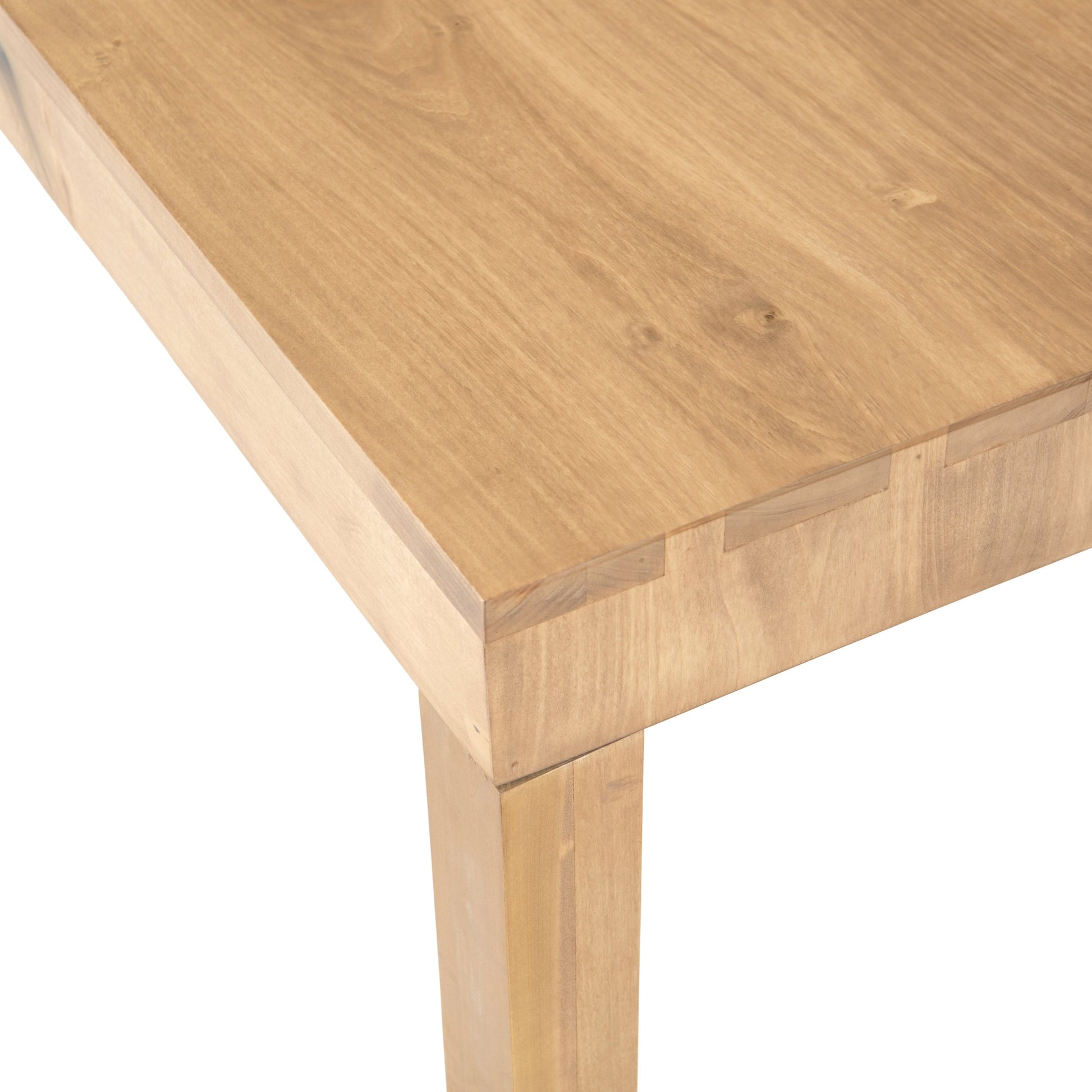 Isador Dining Table by Four Hands. Made from solid poplar in a modern style.