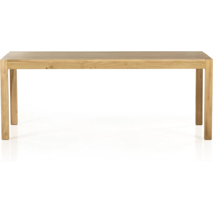 Isador Dining Table by Four Hands. Made from solid poplar in a modern style.