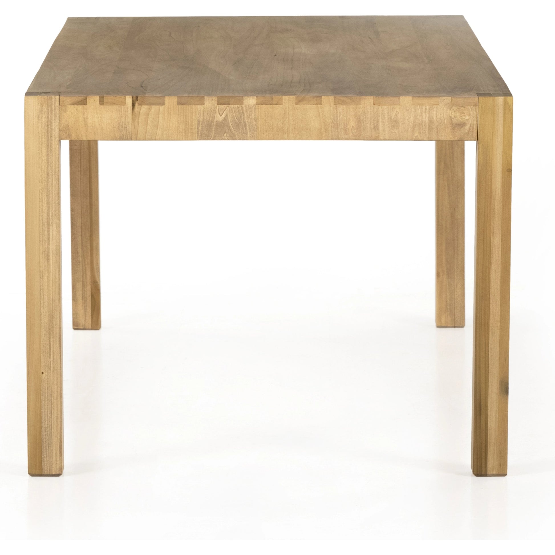 Isador Dining Table by Four Hands. Made from solid poplar in a modern style.