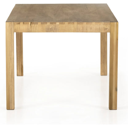 Isador Dining Table by Four Hands. Made from solid poplar in a modern style.