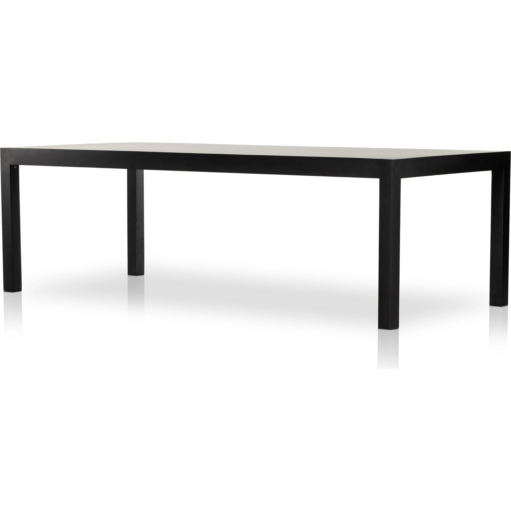 Isador Dining Table by Four Hands. Made from solid poplar in a modern style.