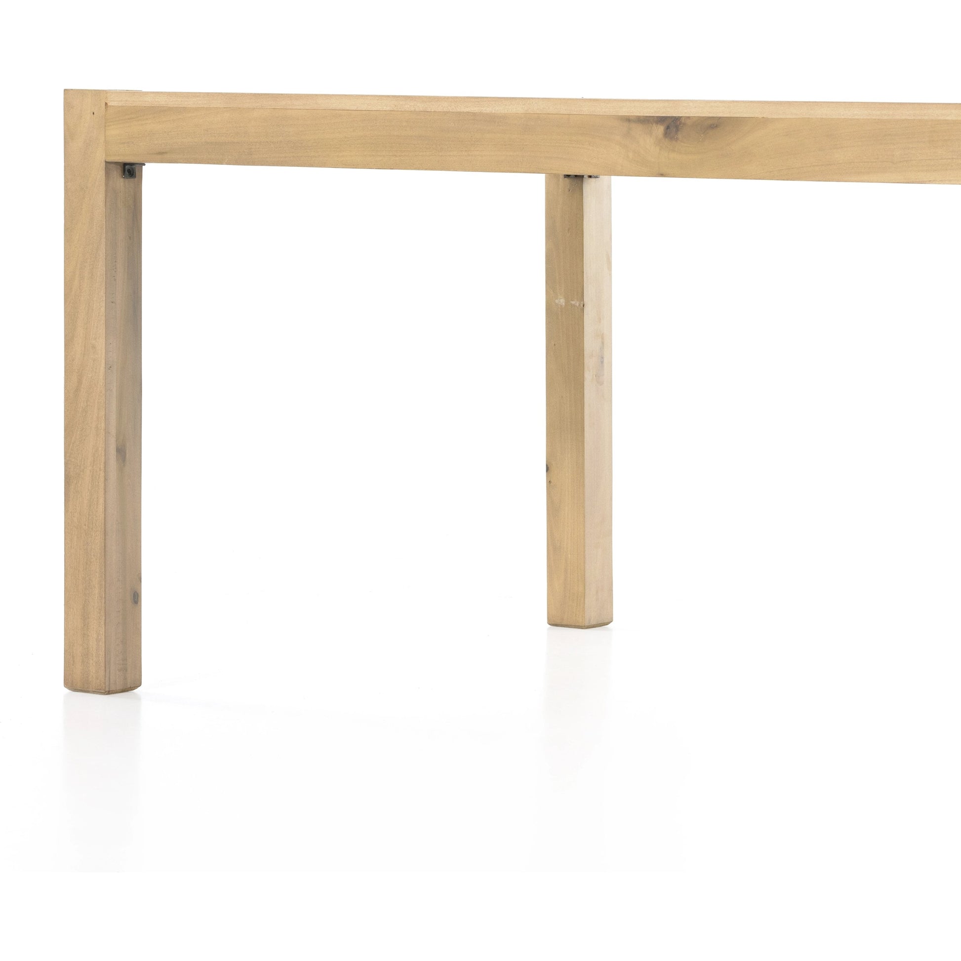 Isador Dining Table by Four Hands. Made from solid poplar in a modern style.