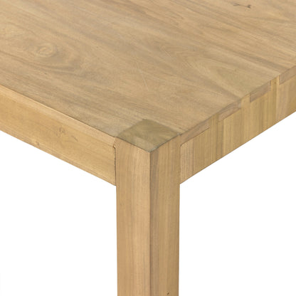 Isador Dining Table by Four Hands. Made from solid poplar in a modern style.