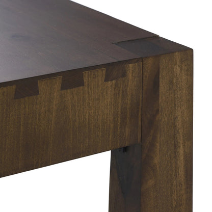 Isador Dining Table by Four Hands. Made from solid poplar in a modern style.
