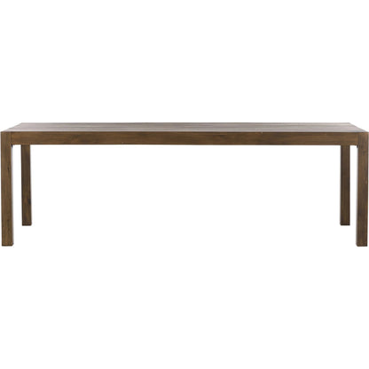 Isador Dining Table by Four Hands. Made from solid poplar in a modern style.