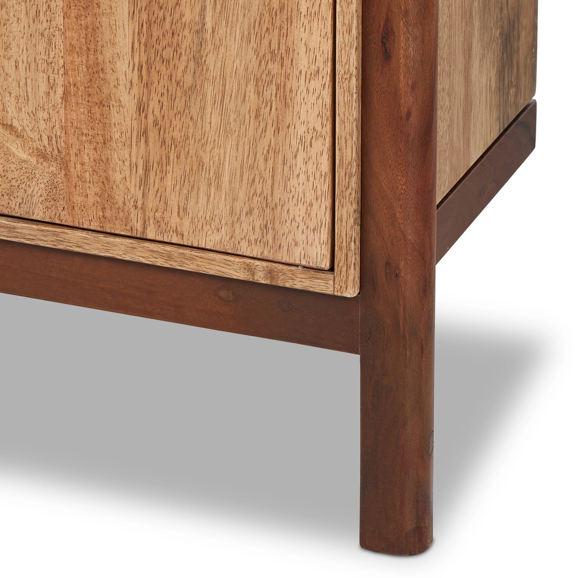 Reza Bookcase by Four Hands. Made from solid acacia, solid parawood in a modern style.