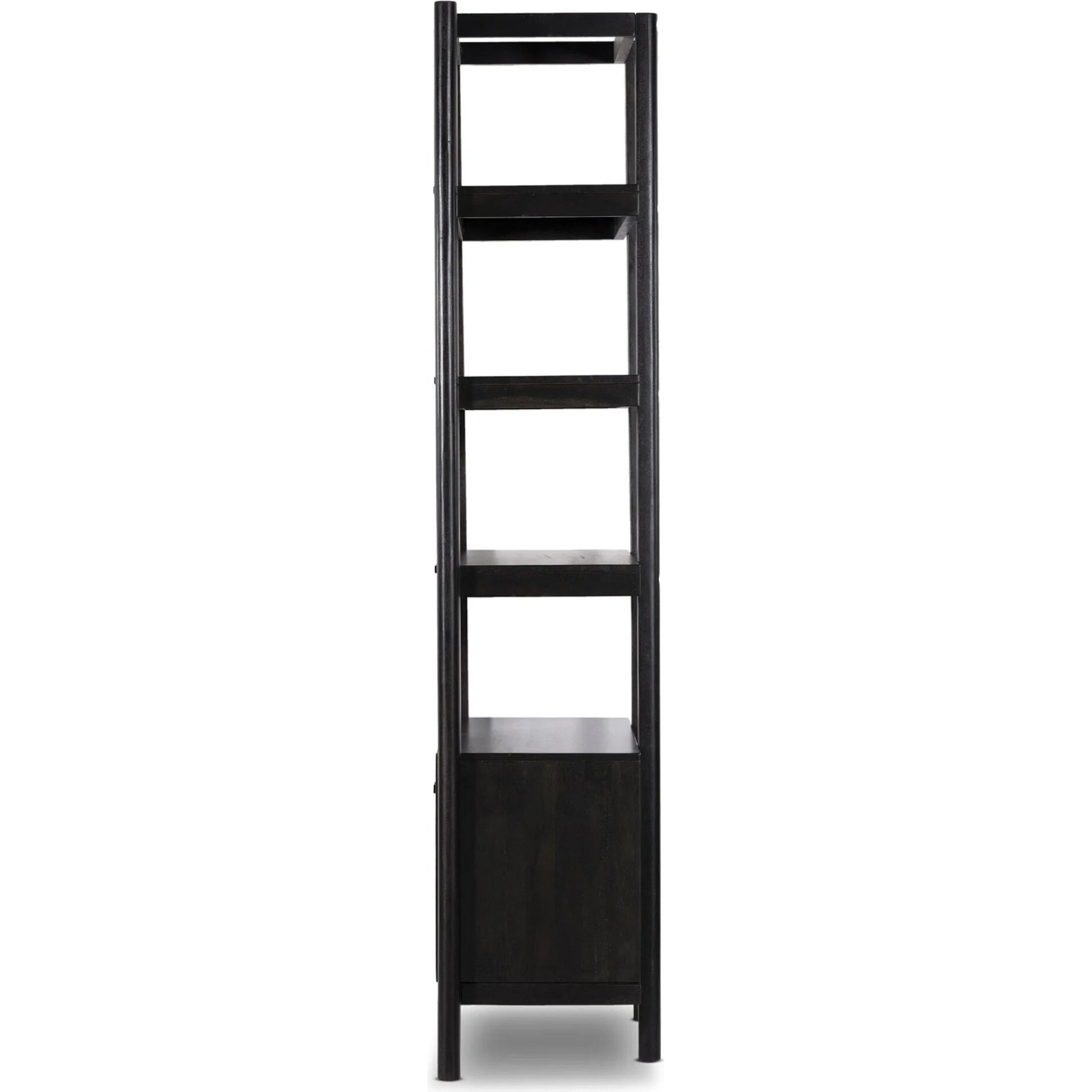 Reza Bookcase by Four Hands. Made from solid acacia, solid parawood in a modern style.