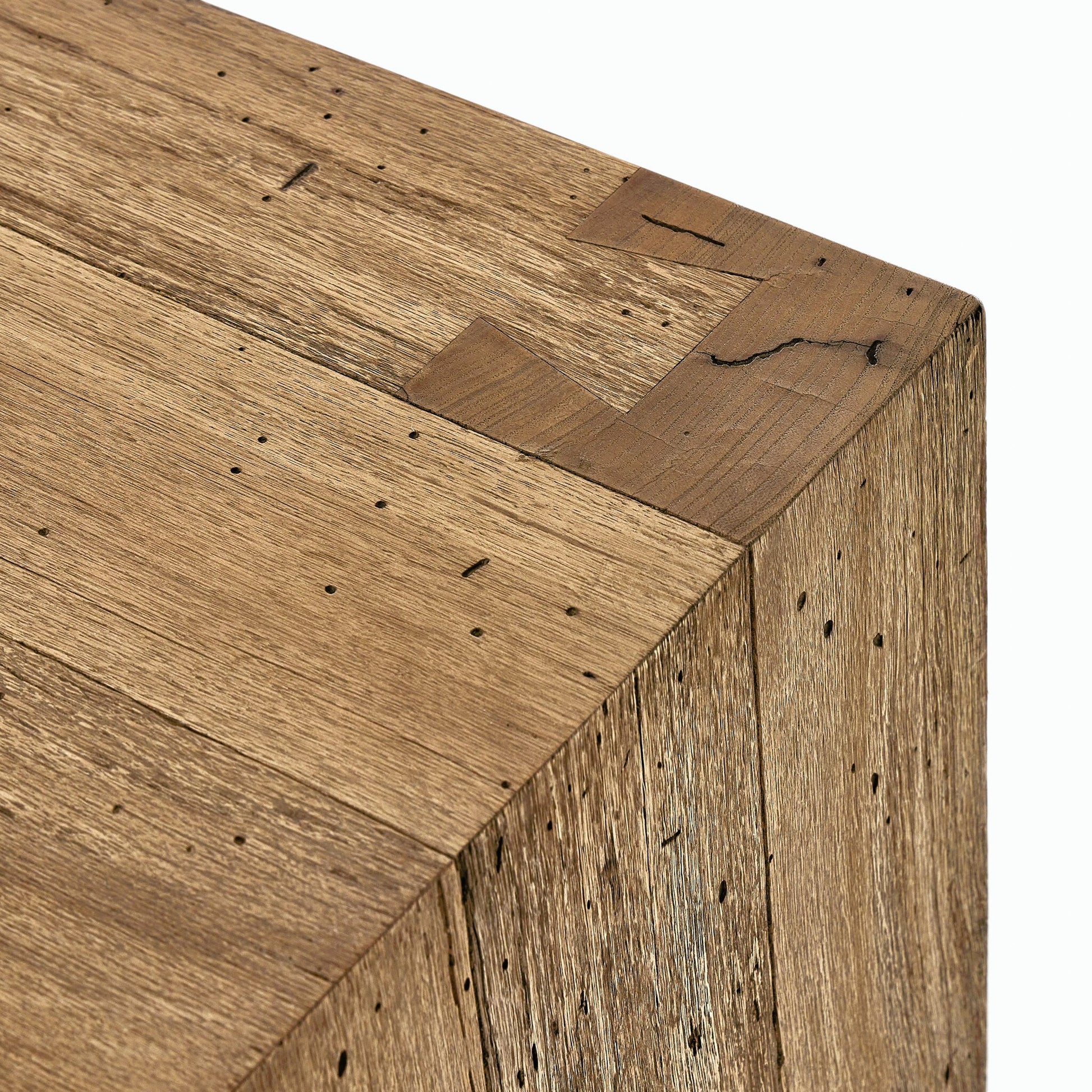 Abaso Nightstand by Four Hands. Made from thick oak veneer, engineered hardwood in a modern style.