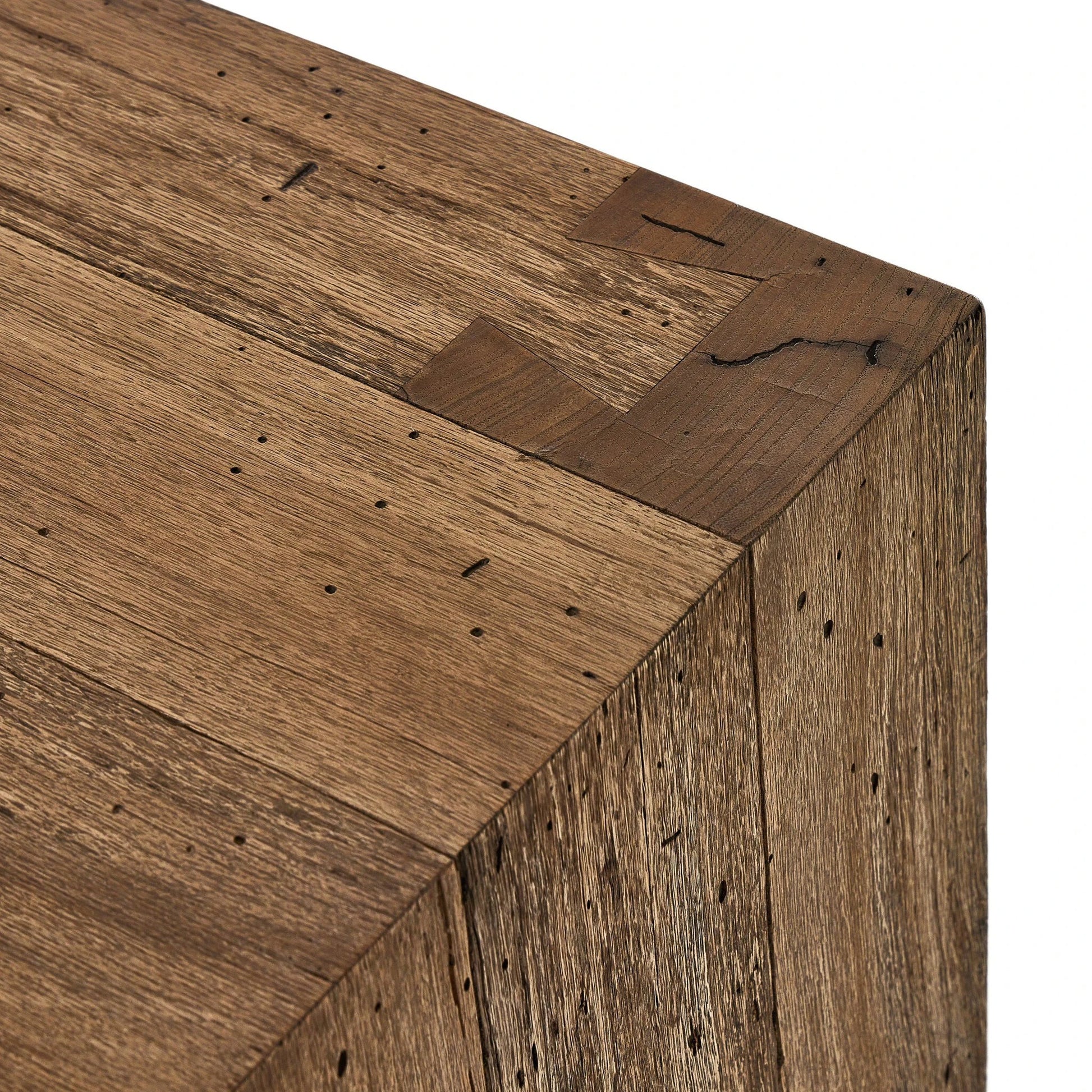 Abaso Nightstand by Four Hands. Made from thick oak veneer, engineered hardwood in a modern style.
