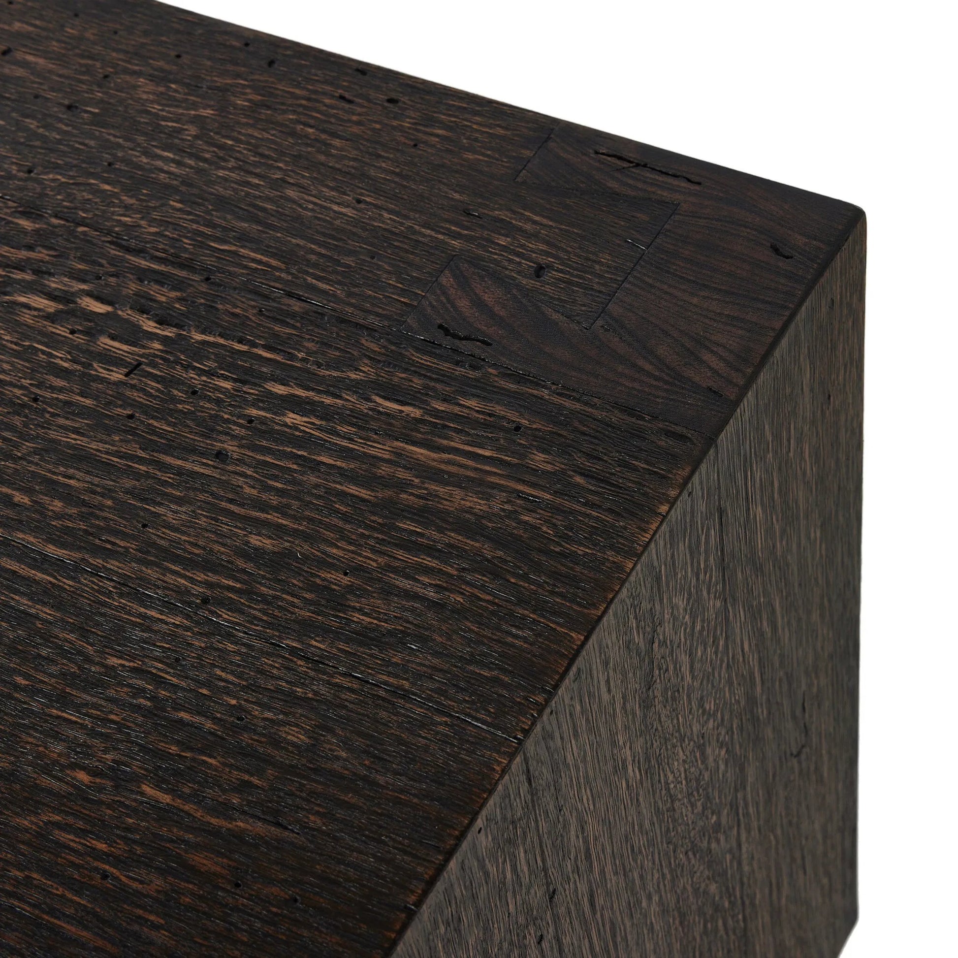 Abaso Nightstand by Four Hands. Made from thick oak veneer, engineered hardwood in a modern style.
