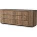Abaso 6-Drawer Dresser by Four Hands. Made from thick oak veneer in a transitional style.