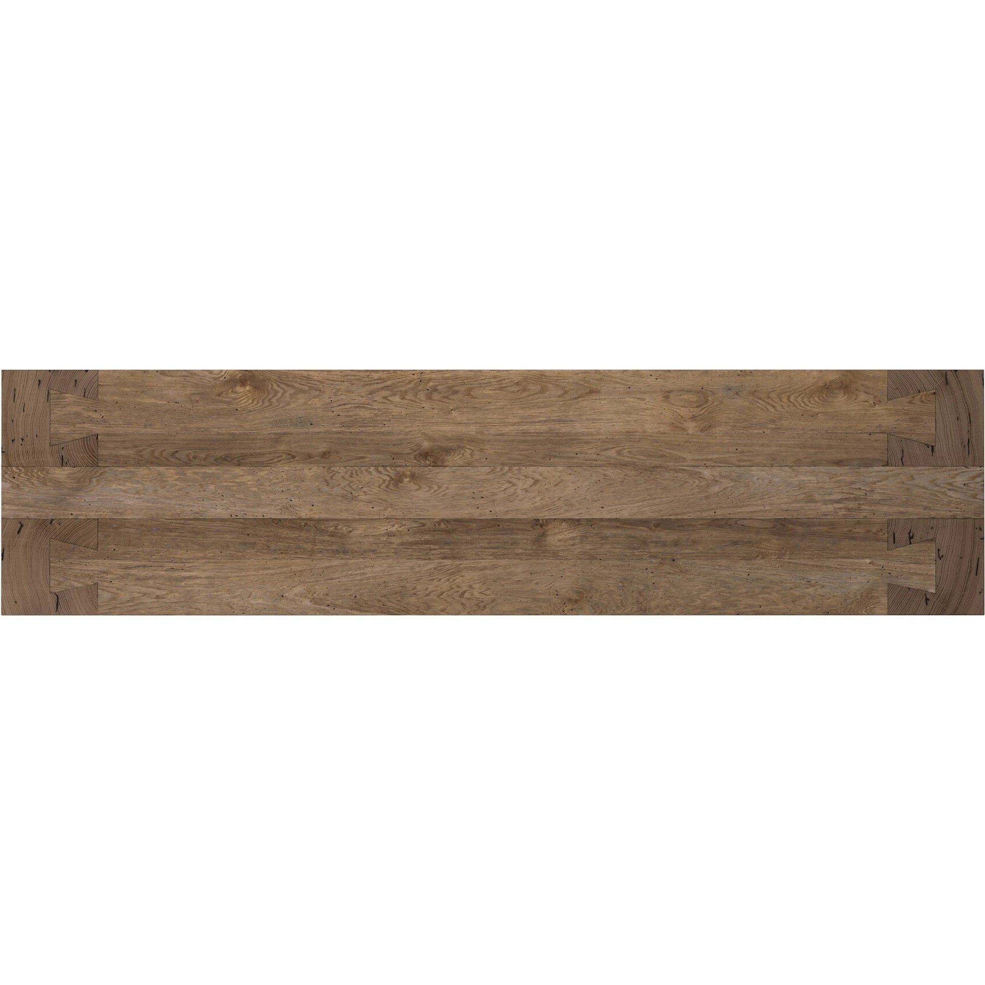 Abaso 6-Drawer Dresser by Four Hands. Made from thick oak veneer in a transitional style.