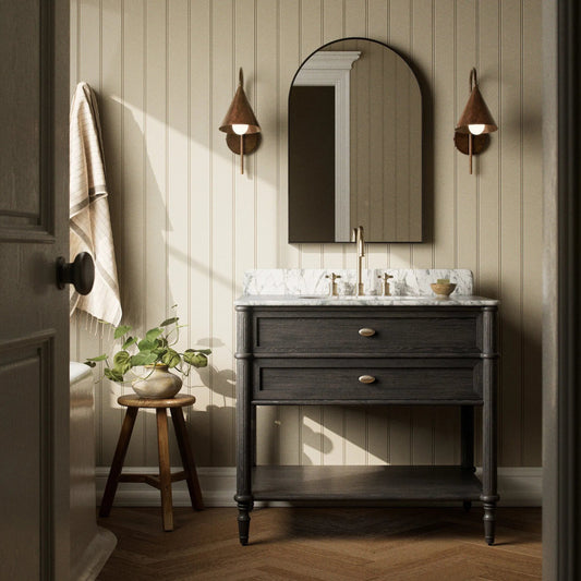 Toulouse Single Vanity by Four Hands. Made from unique in a unique style.