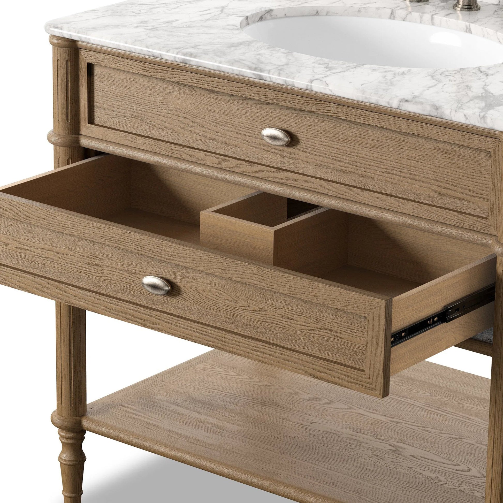 Toulouse Single Vanity by Four Hands. Made from unique in a unique style.