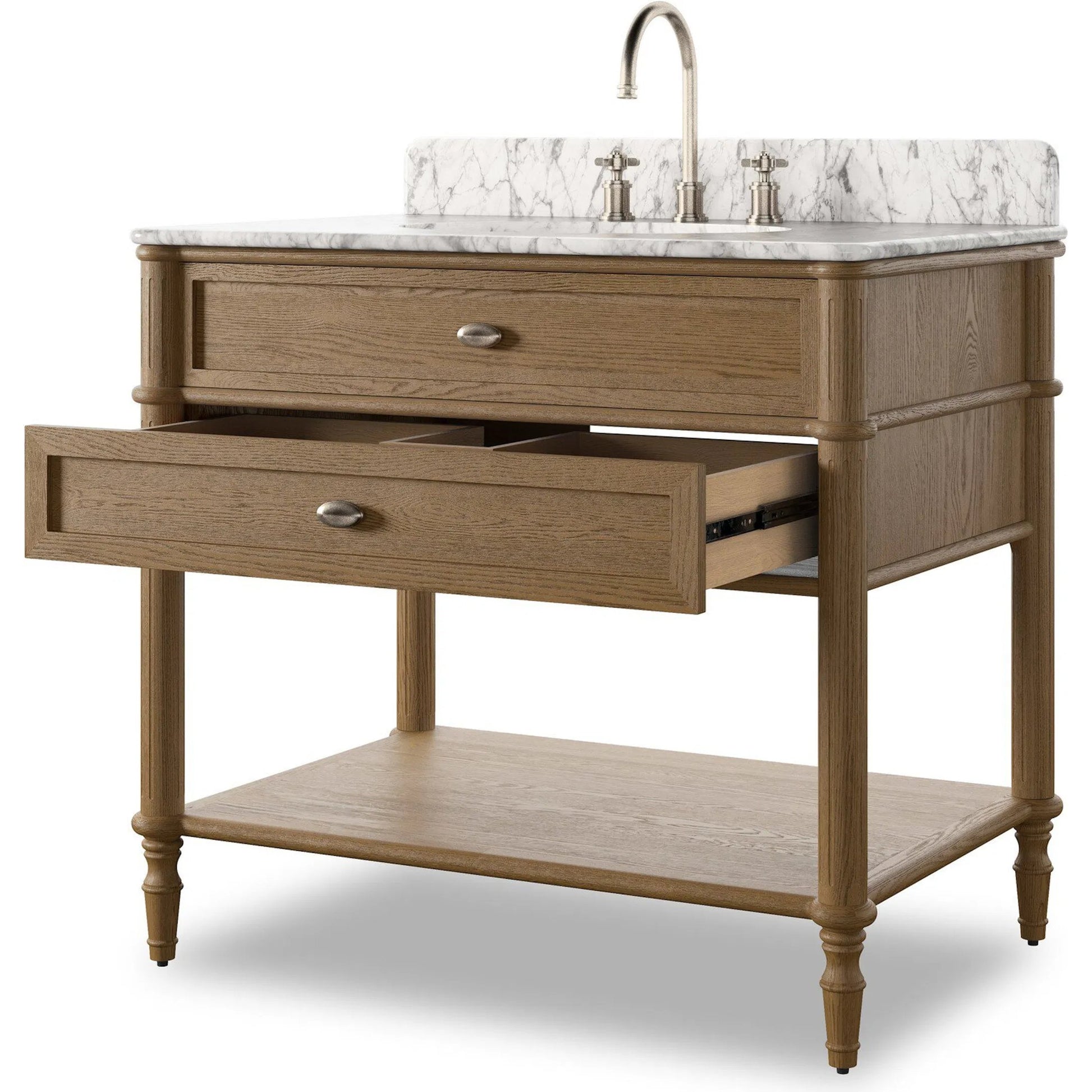 Toulouse Single Vanity by Four Hands. Made from unique in a unique style.