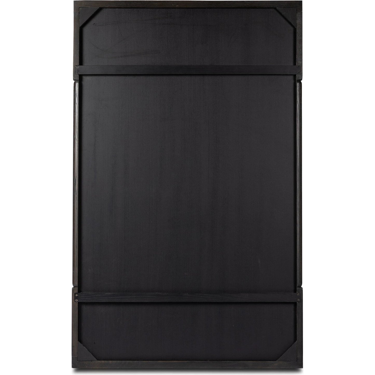 003 SI-2137285 | Additional Silo | Concord Floor Mirror by Four Hands in charcoal oak. Made from solid oak, mirror, poplar eucalyptus plywood in a modern style.