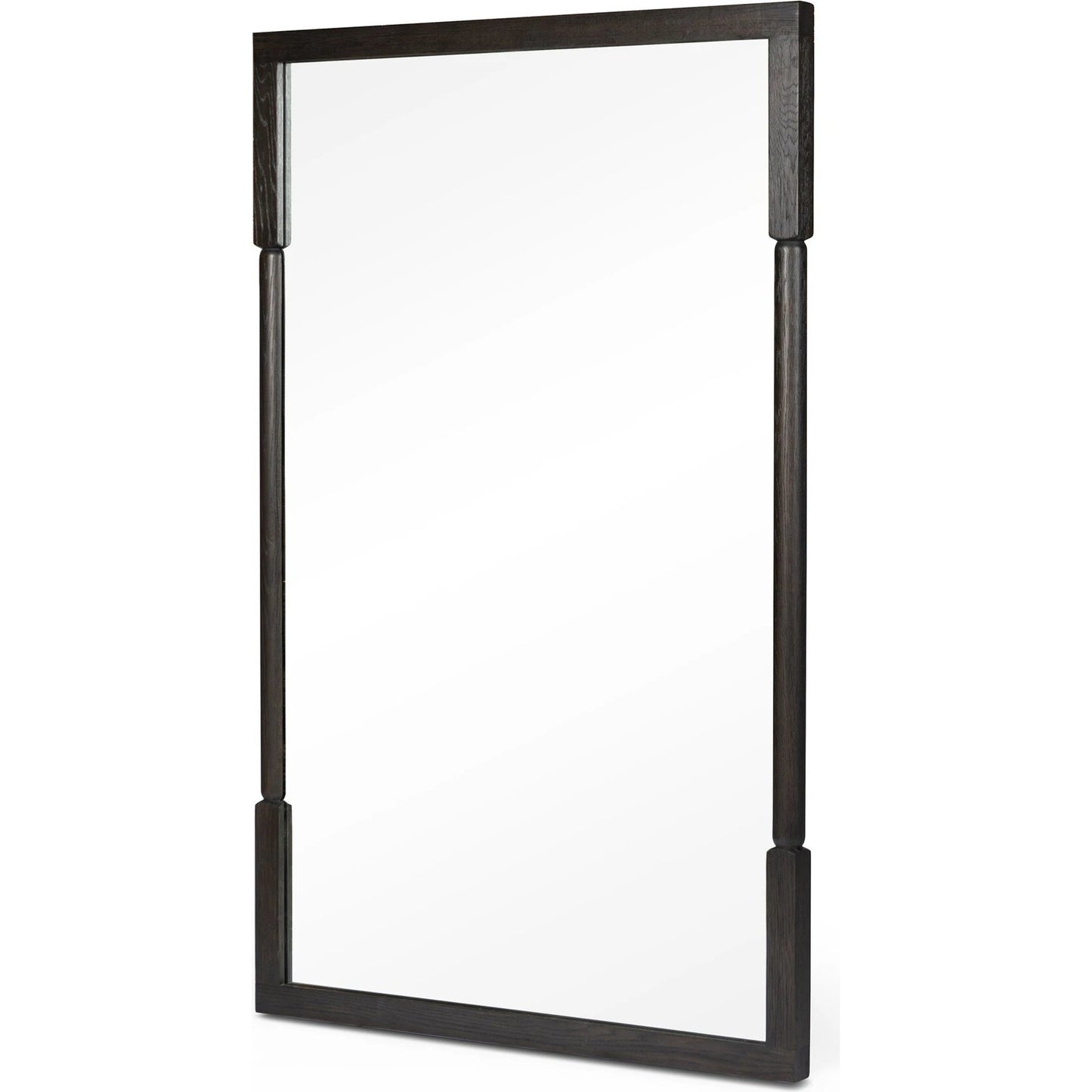 002 SI-2137285 | Additional Silo | Concord Floor Mirror by Four Hands in charcoal oak. Made from solid oak, mirror, poplar eucalyptus plywood in a modern style.