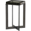 Clear Cast Glass, Dark Brass