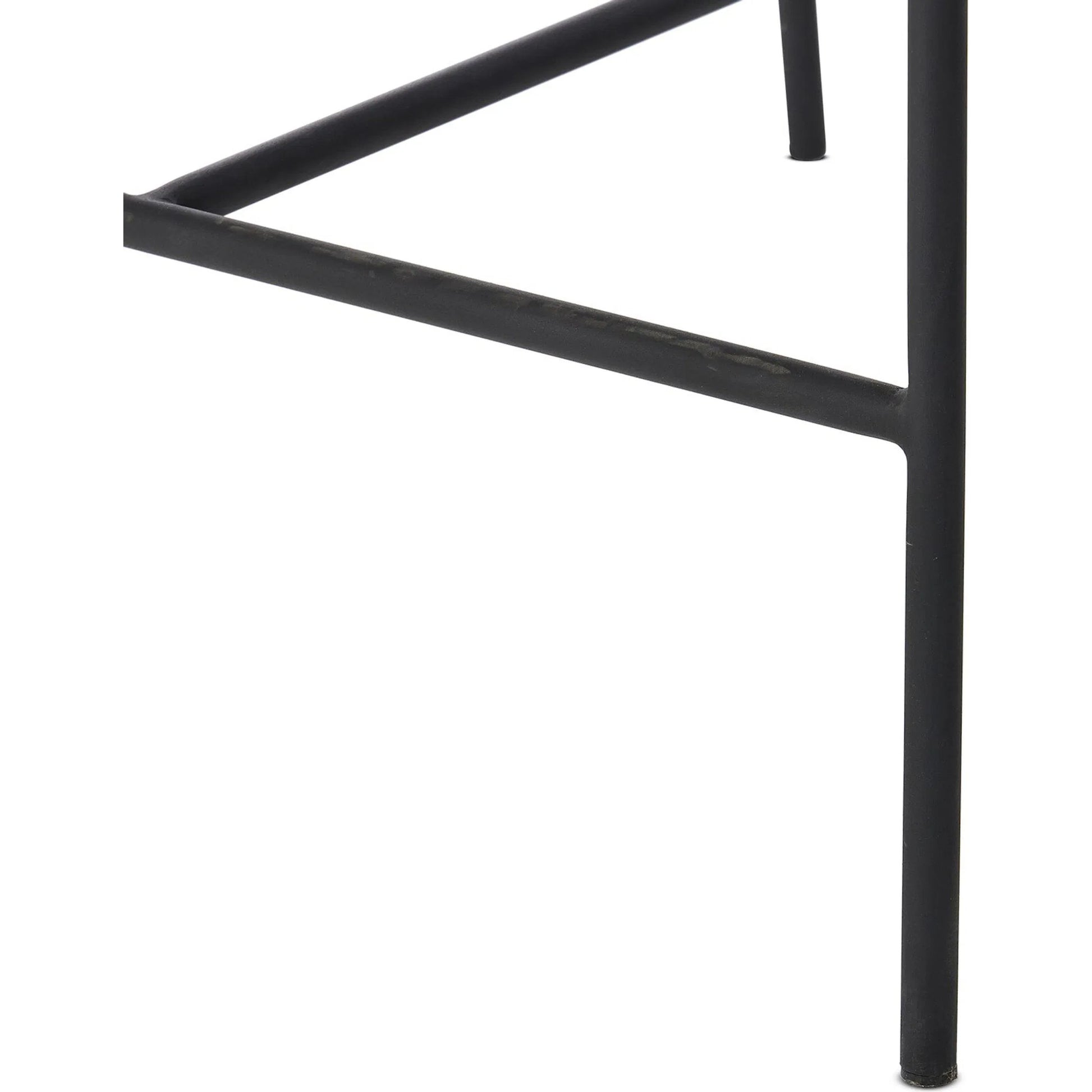 Suerte Outdoor Bar Stool by Four Hands. Made from 100% acrylic, iron, 100% polyethylene in a unique style.