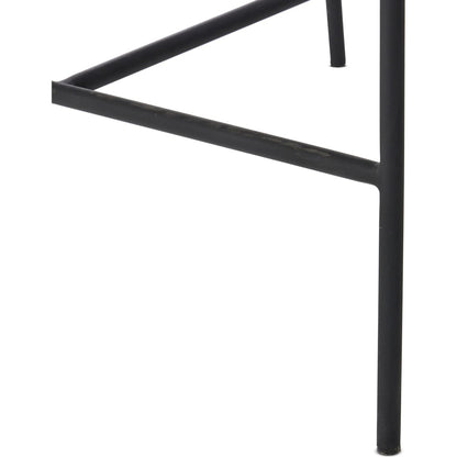 Suerte Outdoor Bar Stool by Four Hands. Made from 100% acrylic, iron, 100% polyethylene in a unique style.