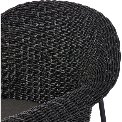 Suerte Outdoor Bar Stool by Four Hands. Made from 100% acrylic, iron, 100% polyethylene in a unique style.