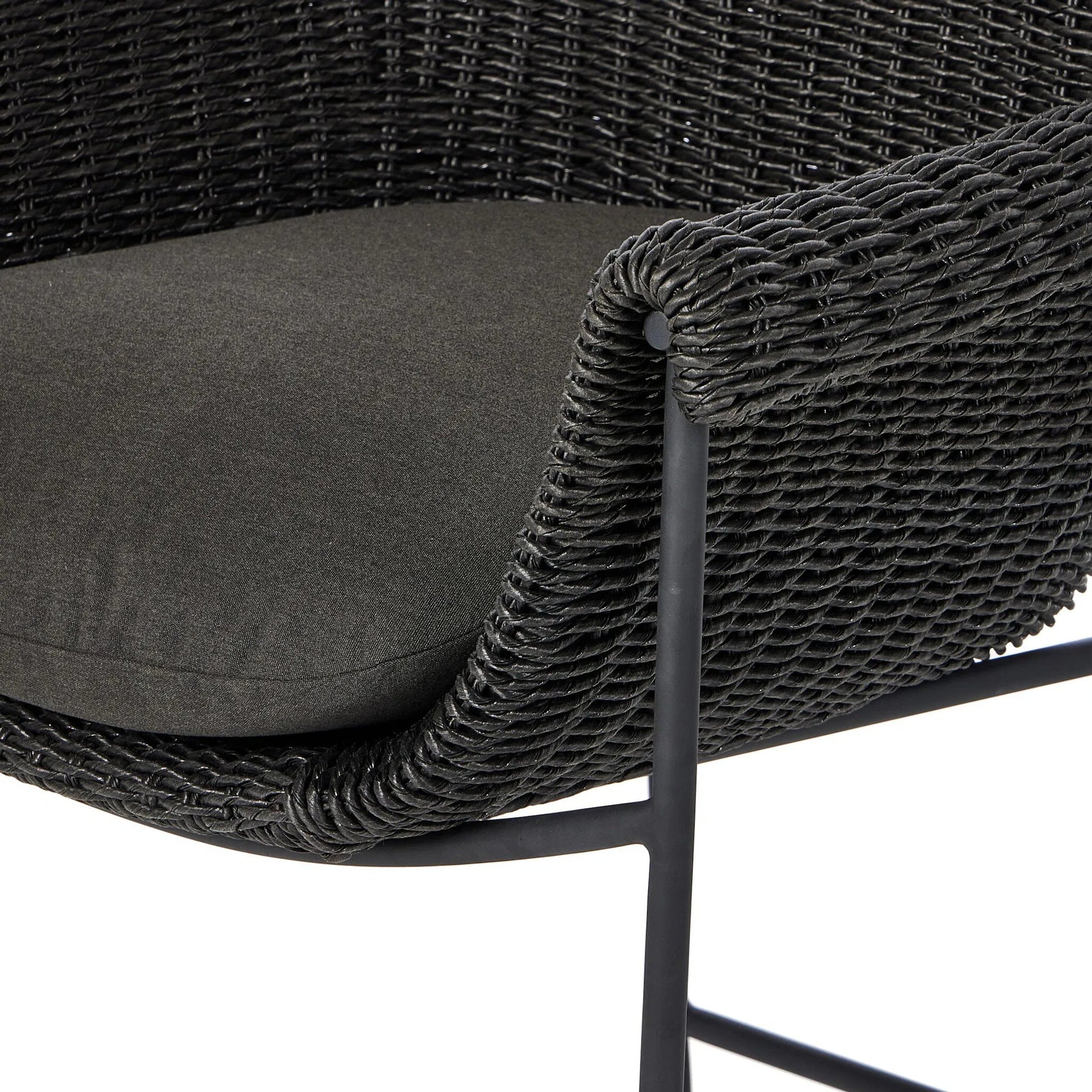 Suerte Outdoor Counter Stool by Four Hands. Made from 100% acrylic, iron, 100% polyethylene in a unique style.
