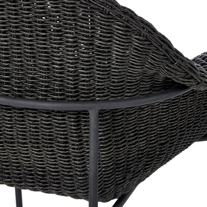 Suerte Outdoor Counter Stool by Four Hands. Made from 100% acrylic, iron, 100% polyethylene in a unique style.