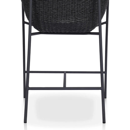 Suerte Outdoor Counter Stool by Four Hands. Made from 100% acrylic, iron, 100% polyethylene in a unique style.