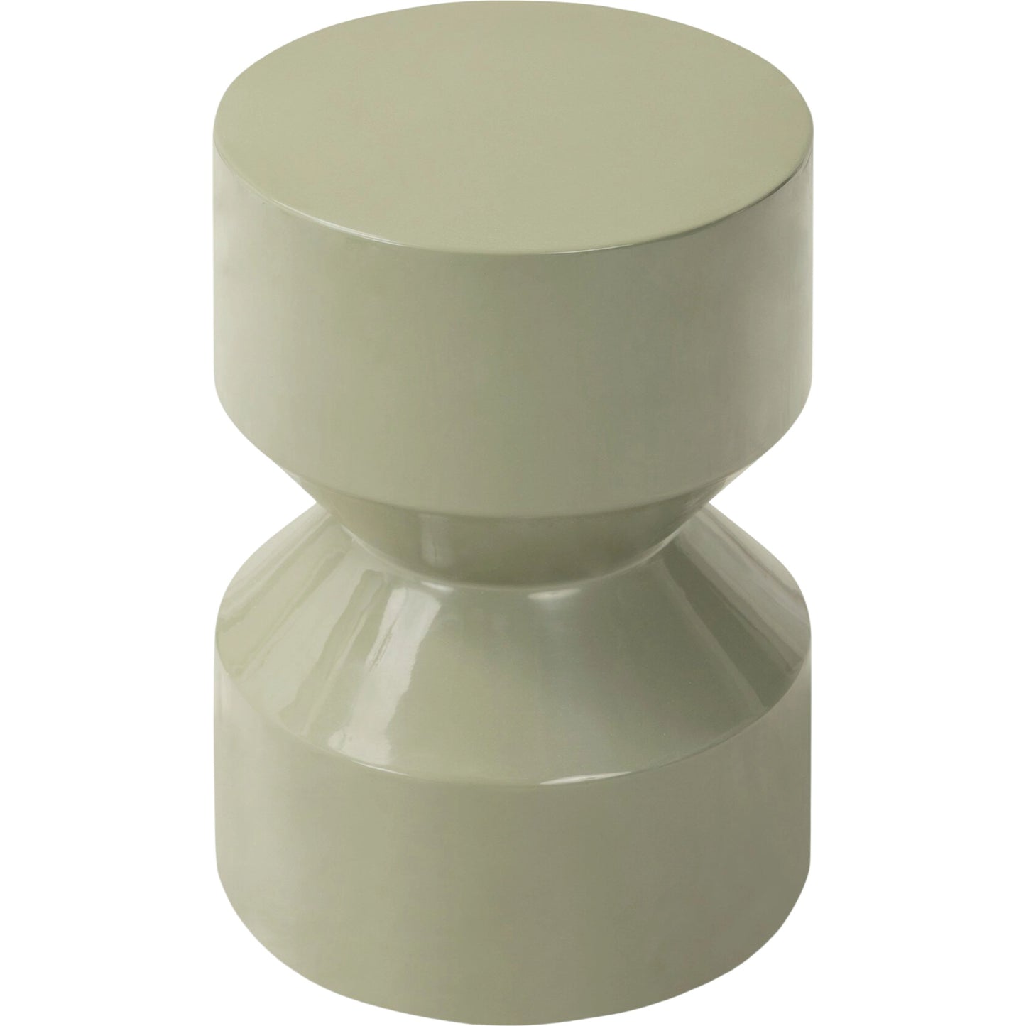 002 SI-2158034 | Additional Silo | Ara End Table by Four Hands in moss lacquered concrete. Made from unique in a modern style.